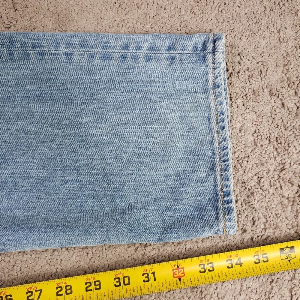 Flint‎ and Tinder Jeans Men 38x34 (40x34) Tapered Fit Light Wash Stretch Denim